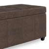 48" Cambridge Storage Ottoman - Wyndenhall - 3 of 4