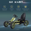 Pedal Go Kart for Kids with Adjustable Seat for 3-6 Year Old Boys and Girls - 4 of 4