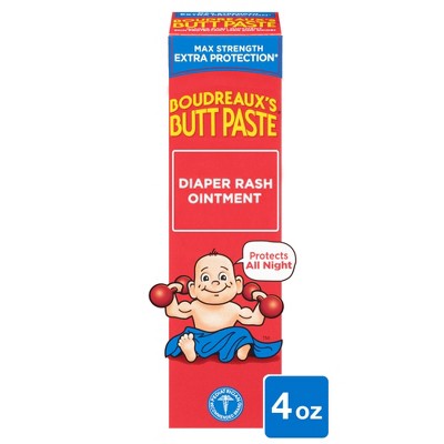 Boudreaux's Butt Paste Maximum Strength Diaper Rash Ointment - 4oz