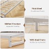 Low Bed Frame, Heavy Duty Metal Platform Full Bed Frame Low Profile, Mattress Foundation, No Box Spring Needed, Noise-Free, Non-Slip - 4 of 4