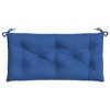 vidaXL Garden Bench Cushion Blue 43.3"x19.7"x2.8" Oxford Fabric - 4 of 4