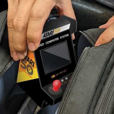 Atari 50th Anniversary Handheld Black Mini Arcade Machine