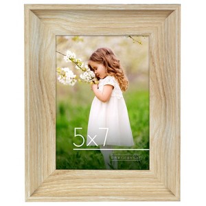 Lodge Frame Made of Composite Wood / Polished Glass Rustic with Horizontal and Vertical Formats for Wall and Tabletop -Americanflat - Americanflat - 1 of 4