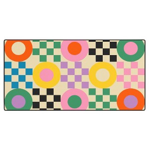 Jen Du Lucky Checkerboard Desk Mat - 1 of 4