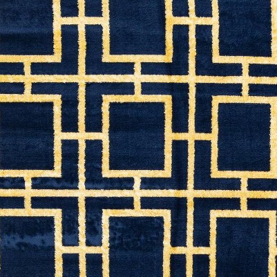 navy blue gold