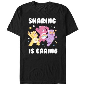 Men's Care Bears Sharing Is Caring Bears T-Shirt - 1 of 4