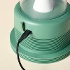 Retro LED Bluetooth Table Lantern with Speaker Green - Hearth & Hand™ with Magnolia - 4 of 4