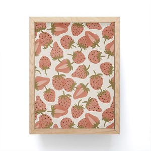 Alisa Galitsyna Strawberry Harvest Framed Mini Print - Society6 - 1 of 3