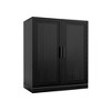 Lirago Accent Storage Cabinet Medicine Cabinets 36x31 Black - 4 of 4