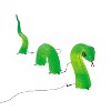 Morris Costumes 20" Light-Up Green Lawn Snake Halloween Outdoor Decoration - 2 of 2