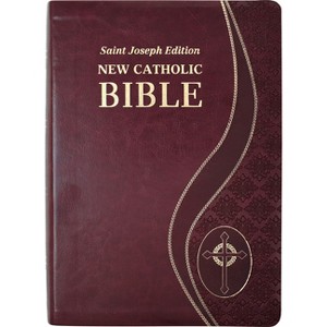 St. Joseph New Catholic Bible - by  Catholic Book Publishing Corp (Leather Bound) - 1 of 1