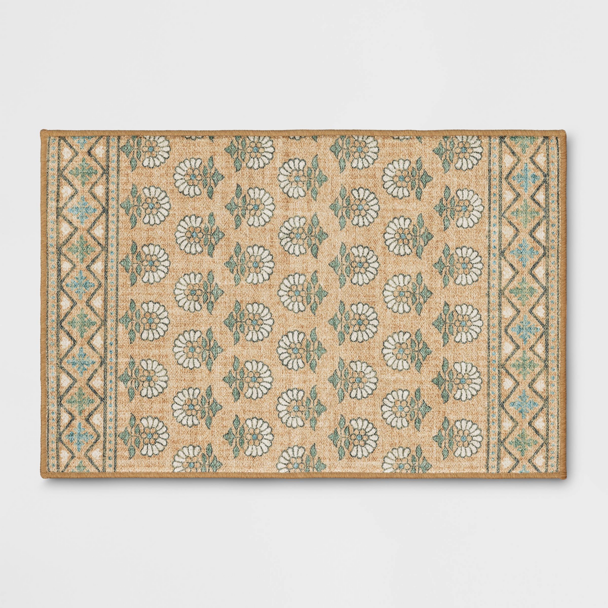 2'x3' Comfort Mat Bohome Accent Rug Yellow - Threshold™