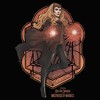 Juniors Womens Marvel Doctor Strange in the Multiverse of Madness Scarlet Witch Racerback Tank Top - 2 of 4