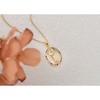 Anna-Kaci Gold Plated Crystal Rhinestone Mary Catholic Necklace Christian Jewelry for Women - 3 of 4