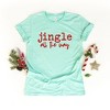 Simply Sage Market Women's Jingle All The Way Puff Print Short Sleeve Graphic Tee - 3 of 4