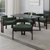 NicBex Chenille Dining Chairs Set of 2,Comfy Kitchen Chair with Curved Open Back for Dining Room,Kitchen - 4 of 4