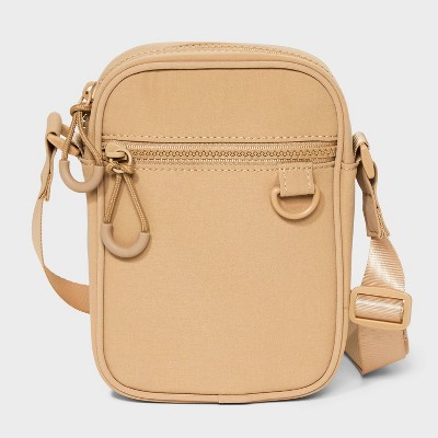Utility Cell Phone Crossbody Bag - Wild Fable™ Tan : Target