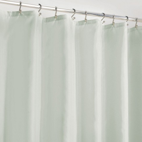 Mdesign Water Repellent Shower Curtain, Long Shower Curtain Liner Target