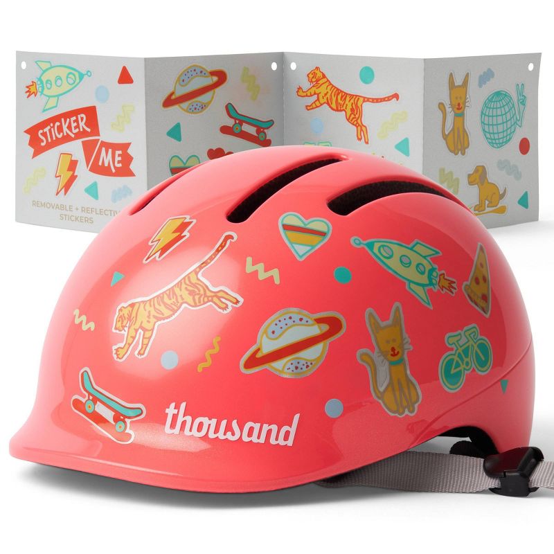 Thousand Cycling Toddler Bike Helmet - Pink, 1 of 9