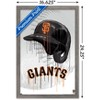 Trends International MLB San Francisco Giants - Drip Helmet 22 Framed Wall Poster Prints - image 3 of 4