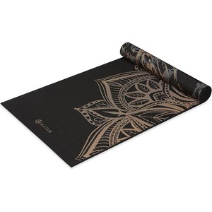 Extra Thick 6mm Yoga Mat, Reversible Non-Slip Print Exercise Mat for All Yoga Types, Pilate - 1 of 4