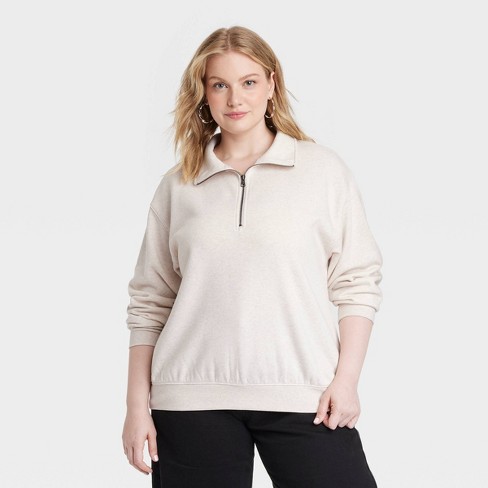 Oatmeal sweatshirt womens sale