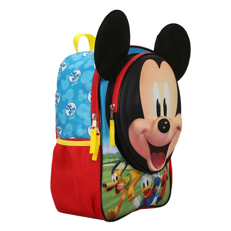 Mickey Mouse Preschool Big Mickey Face 14" Toddler Backpack, 2 of 7