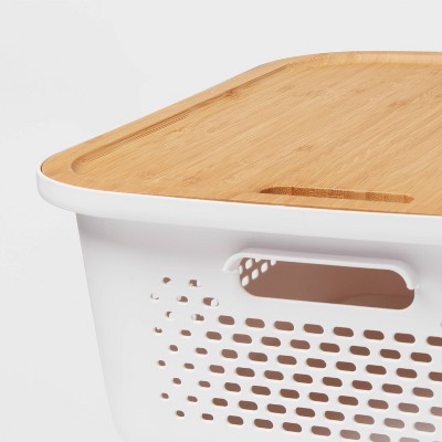 Bamboo Lid with Cutout Handles - Brightroom&#8482;