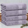 Luxury Cotton Heavyweight Solid Plush Towel Set by Blue Nile Mills - 2 of 4