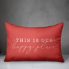 Creative Products This Is Our Happy Place Coral 14x20 Indoor / Outdoor Pillow - 2 of 4