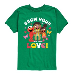 Boys' - Sesame Street - Show Your Love Short Sleeve Graphic T-Shirt - 1 of 4