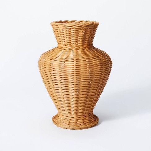 Light Woven Vase - Threshold™ designed with Studio McGee - image 1 of 4