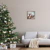 Stupell Industries Winter Reindeer Holiday Landscape Floating Frame Canvas Art - 3 of 4