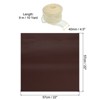 Unique Bargains Decorative Elegant Waterproof Matte Gift Wrap Paper with Ribbon 1 Set - 2 of 4