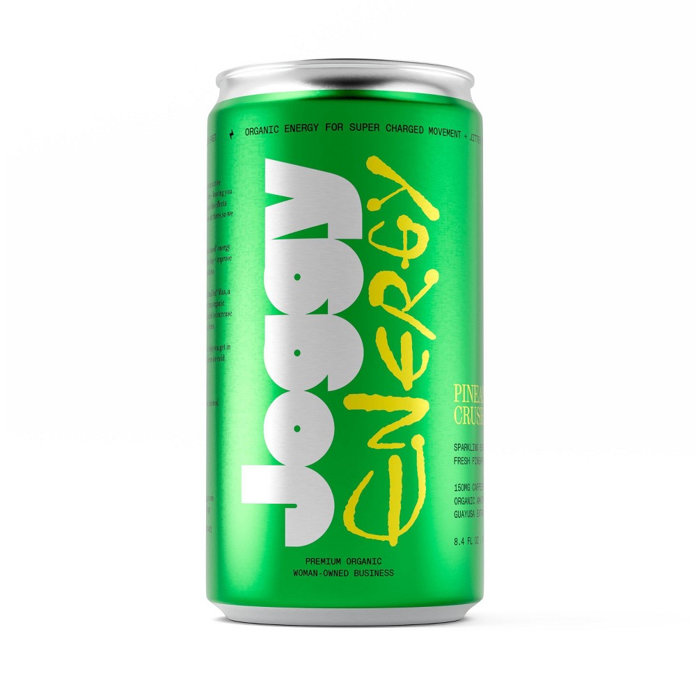 Joggy Pineapple Crush Energy Drink - 8.4 fl oz