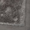 "Cozy Collection" Ultra Soft Fluffy Faux Fur Sheepskin Area Rug - 4 of 4