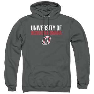 University of Nebraska at Omaha Official Stacked Adult Pull-Over Hoodie - 1 of 4