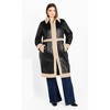 CITY CHIC | Women's Plus Size Hayden Coat - sand - 16W - 2 of 4