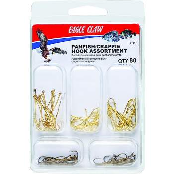 Eagle Claw Weedless Baitholder Fishing Hooks 5-pack - Size 4 - Bronze :  Target