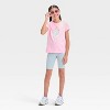 Girls' Short Sleeve Ice Cream Graphic T-Shirt - Cat & Jack™ Pink - 4 of 4