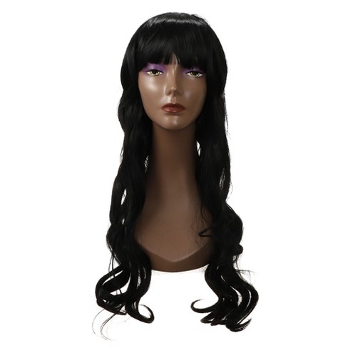 Unique Bargains Curly Wig Human Hair Wigs For Women 
