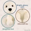 Bearington Everest The Polar Bear Plush, 10.5 Inch Polar Bear Stuffed Animal - 3 of 4