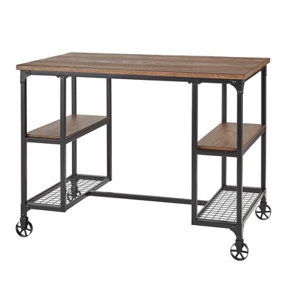 target desk on wheels