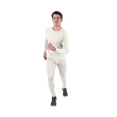 Kickoff Thermal Underwear for Men Long Johns for Men Thermal Top Bottom Fleece Lined Base Layer Set Moisture-Wicking Pajamas Cold Weather