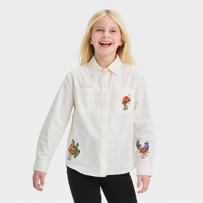 Women's White Western Shirt - El General 2X-Large / White