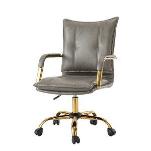 Patrizia Tufted Ergonomic office task chair High Back Executive Swivel Chair for Living Room and Office Room| ARTFUL LIVING DESIGN - 1 of 4