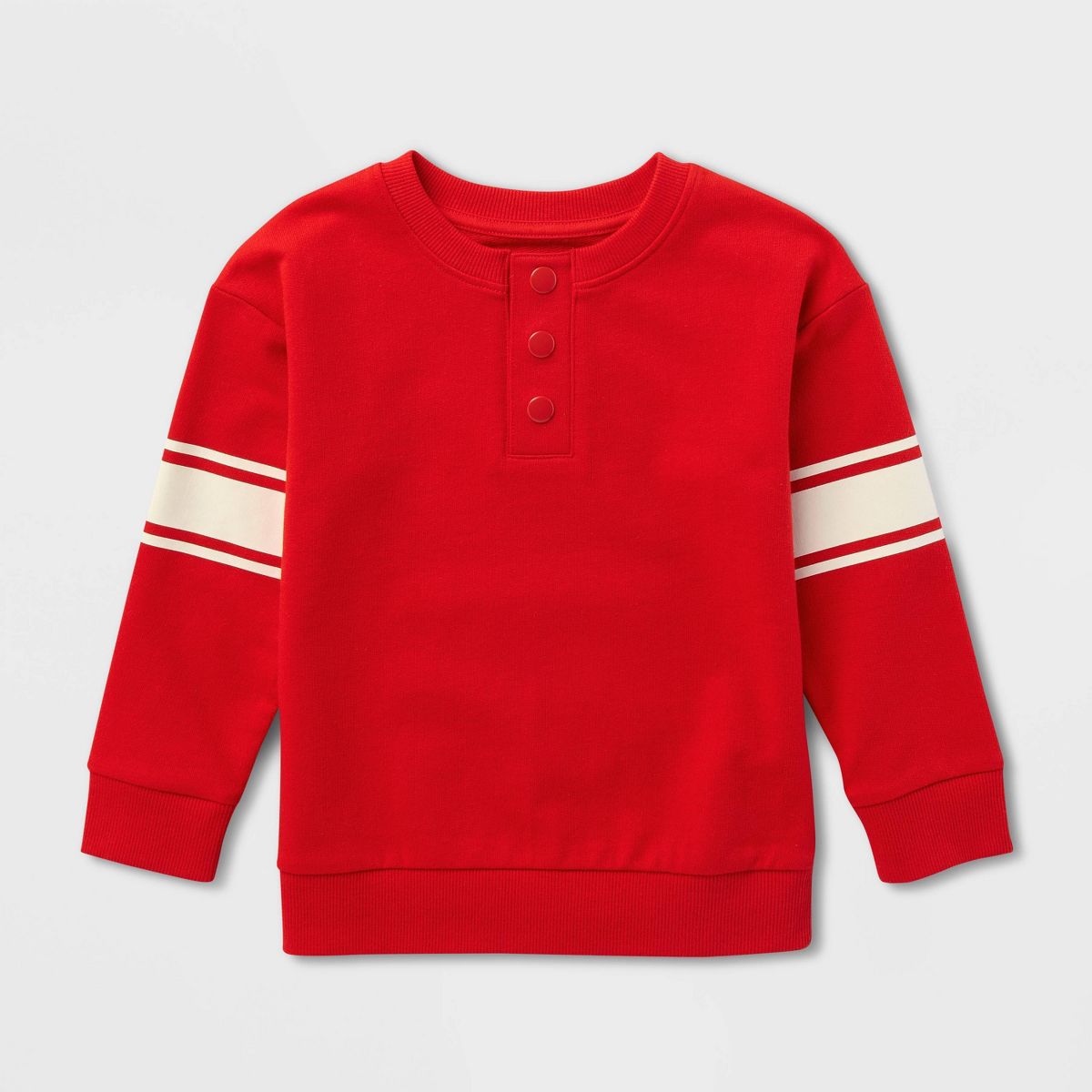 Toddler Boys' French Terry Colorblock Sweatshirt - Cat & Jack™ - thumbnail 5