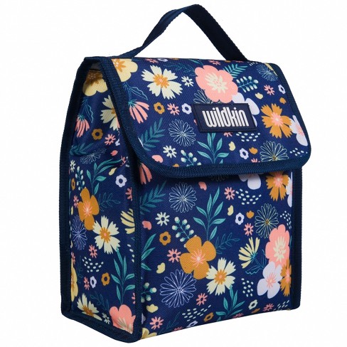 Flower Garden Soft Insulated Kids Personalized Thermal Lunch Box + Reviews