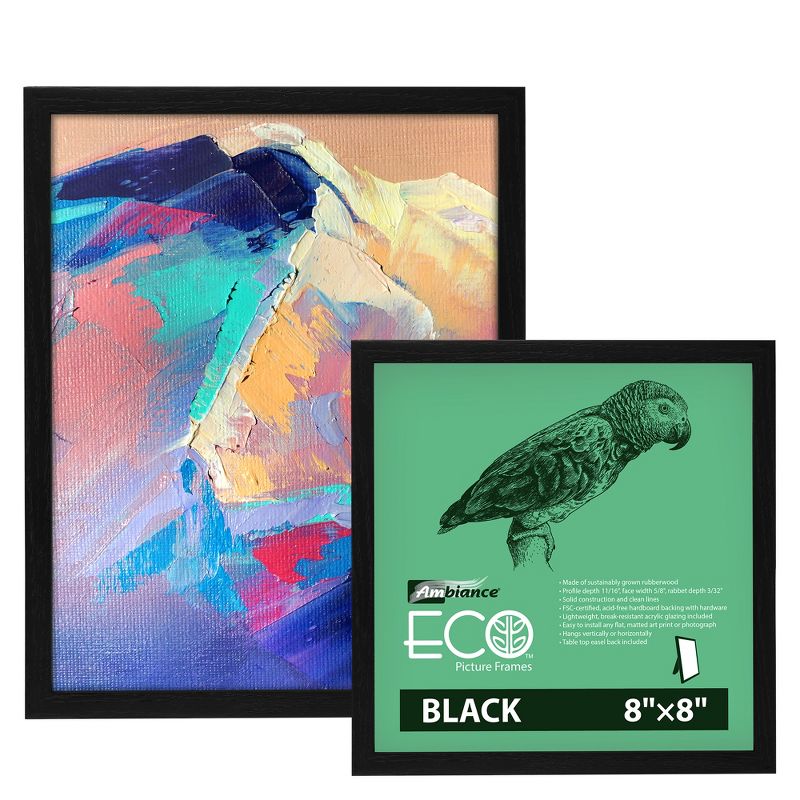 Ambiance Eco Frames - 4 Packs - Assorted Sizes and Colors, 4 of 7