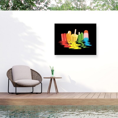"Melted Summer Dreams" Outdoor Canvas